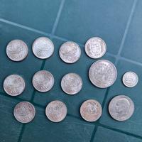 lotto di monete in argento