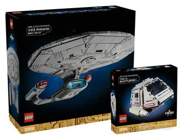 LEGO 10356 40768 STAR TREK ENTERPRISE + SHUTTLEPOD
