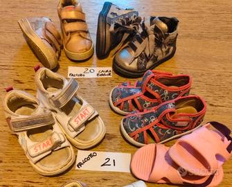 lotto scarpe bambina 20 21 