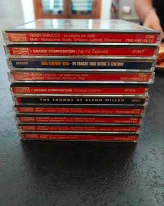 Lotto 10 CD Musica classica autori celebri