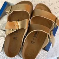 Birkenstock Arizona dorate 39