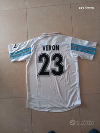 Maglietta Lazio 2000-2001 Centenario Veron#22