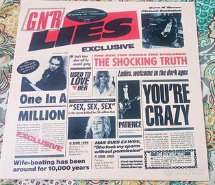 GUNS N' ROSES - LIES - LP RARO