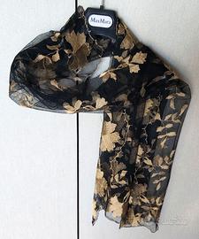 Elegante coprispalla da sera traforato