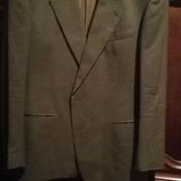 Giacca uomo colore verde oliva fine merinos wool