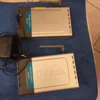 2 Router Modem wifi D-link Adsl 2+ wi-fi