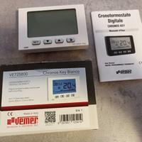 CRONOTERMOSTATO VEMER KEY BIANCO nuovo