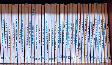 36 numeri fumetto TEX GIGANTE dal n. 11 al n. 46