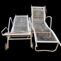 n 2 lettini da sanatorio da esterno o piscina