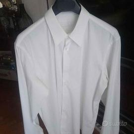 Camicia uomo in popeline stretch, PRADA, Tg. 48