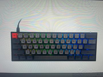 tastiera gaming SK 61 (switch gialli)