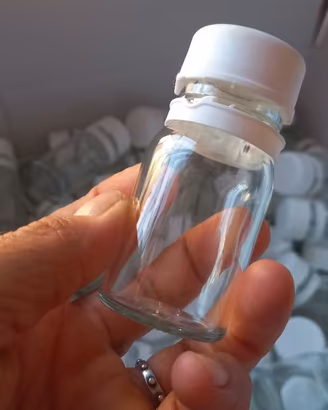 bottiglie 30 ml usate