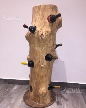 Portabottiglie d'arredo