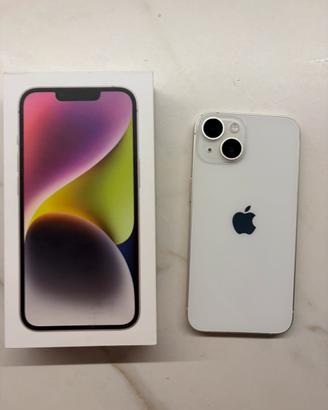 Iphone 14 bianco, 256gb