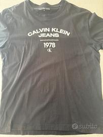 T-shirt Calvin Klein originale xl nera uomo