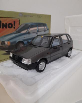 Modellino Fiat Uno 55S Laudoracing 1:18