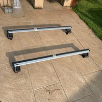 Barre portatutto Thule e baule tetto G3 vw golf 7