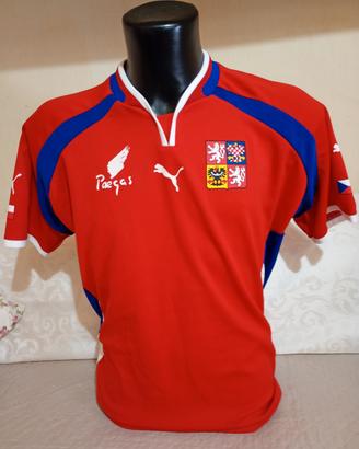 maglia calcio Repubblica ceca 2000 vintage 