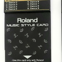 Roland card styles X tastiere roland SERIE E