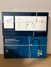 Rubinetto cucina con tubo flessibile