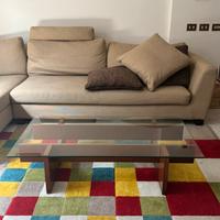 Tavolino legno/vetro salotto