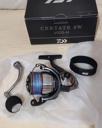 Mulinello Daiwa certate 24 sw 6000H