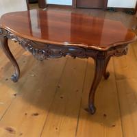 Tavolino in legno stile liberty