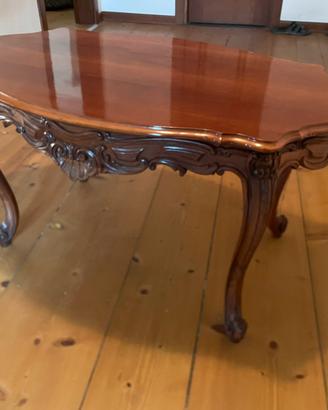 Tavolino in legno stile liberty