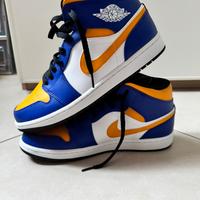 Nike Air Jordan 1 Mid “Lakers” – EU 44 – Originali