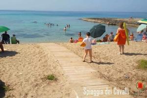 50m dal mare villa climatizzata