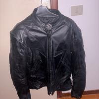 giubotto di pelle moto