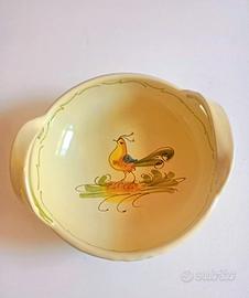 Ciotola in terracotta ceramica siciliana