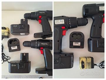 Stock 3Avvitatori:2Practyl 12V + Cacciavite Mac48T