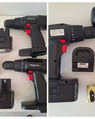 Stock 3Avvitatori:2Practyl 12V + Cacciavite Mac48T