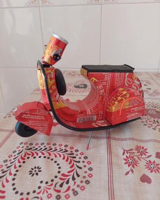 Modellino Vespa Coca Cola