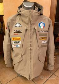 GIACCA KAPPA FISI NAZIONALE SCI ITALIANA XL RARA