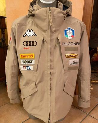 GIACCA KAPPA FISI NAZIONALE SCI ITALIANA XL RARA