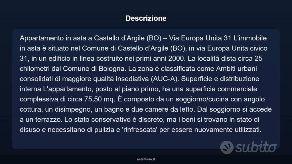 Appartamento – Castello d'Argile, Bologna - Vista 4