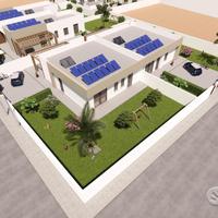 Cv113 villette bifamiliari con giardino