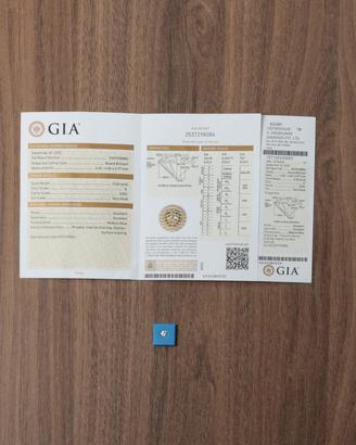 Diamante Naturale GIA 0.40ct - Colore E 