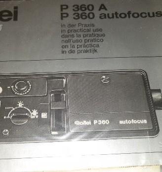 Videoproiettore rollei P360 autofocus anni 70