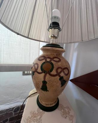 Lampada vintage in ceramica made in italy