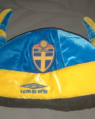 cappellino Berretto Tifoso Svezia Euro 2016 Umbro
