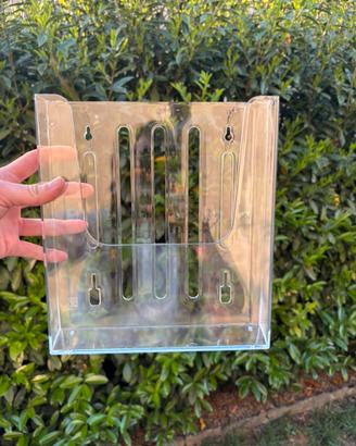 supporto/espositore in plastica