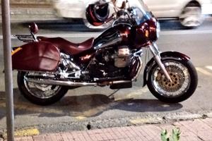 Moto Guzzi California ev 80 Frau 