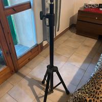 Trepiede uso microfono