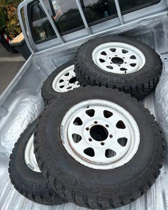 Cerchi in Ferro da 16 gomme 205 / + 4 tassellate