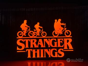Stranger Things scatola luminosa led
