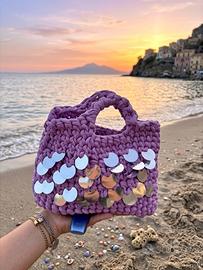 Borsa ad uncinetto
