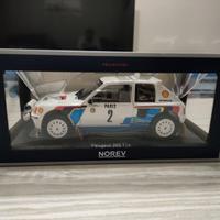 modellino 1 18 norev Peugeot 205 t16 evo 1
